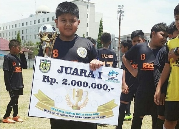 Kaka, Midfielder Subur di Skuat Jong Aceh Football Academy U-14