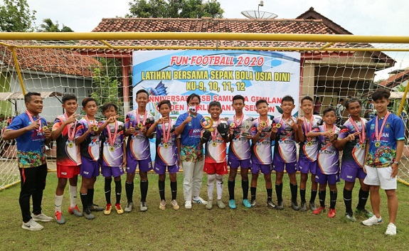 SSB Samudra Gemilang 'Sapu Bersih' Gelar Juara Fun Football 2020