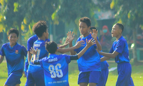 Hattrick Thurfa, Pelita Jaya Kunci Tiket Babak Champion IJL U-13