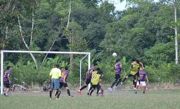 Pertarungan Sengit Ampera FC vs Kijang Mas Berakhir Imbang