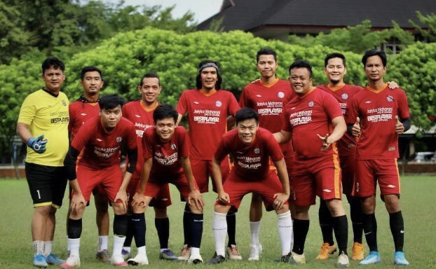 Gabungan Manager Bola Palembang Gelar Fun Football