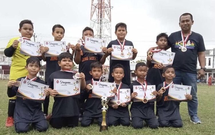 Jong Aceh FA U-10 Jadi Juara Hananan Cup