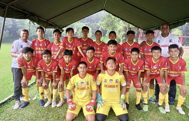 Erlangga FA Jaga Jarak Aman di Puncak Klasemen LSI DKI Jakarta U-15