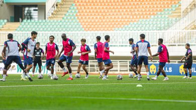 RANS Nusantara FC Gelar Latihan di Stadion Pakansari