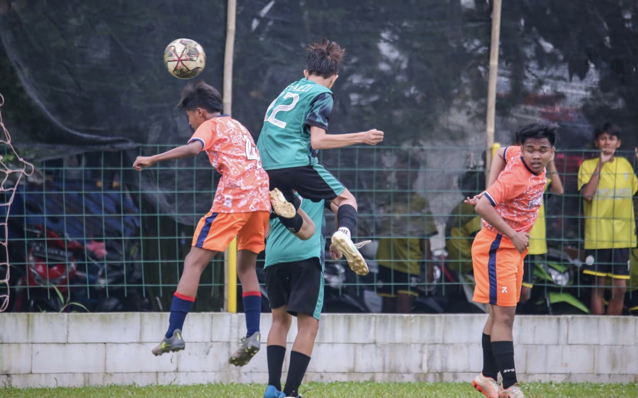 Panaskan Mesin Jelang Liga Pelajar 2022, SMP Negeri 18 Depok Ikut Trofeo