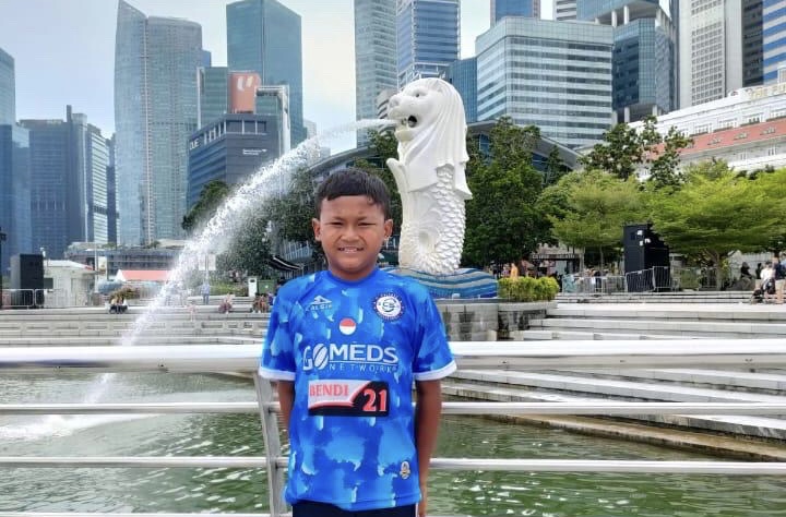 CS Private Soccer U-11 Finis di Posisi 3 JSSL 7s Singapore 2022