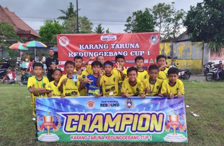 Kemenangan atas Putra Purwo Bawa Persip Pesanggaran Raih Juara 3 Kedunggebang Cup 1