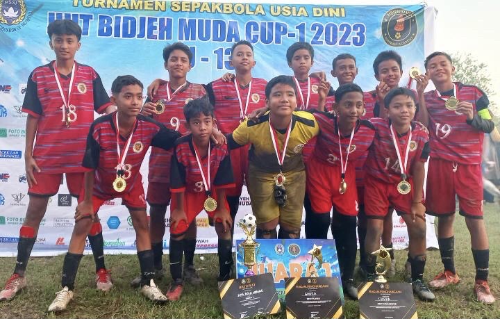 Jong Aceh FA U-13 Juara Bidje Muda Cup 2023