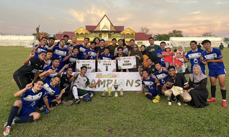 Menangi Adu Penalti, Jum’at Ceria FC Juara Baru Liga Ramadhan 1444 H