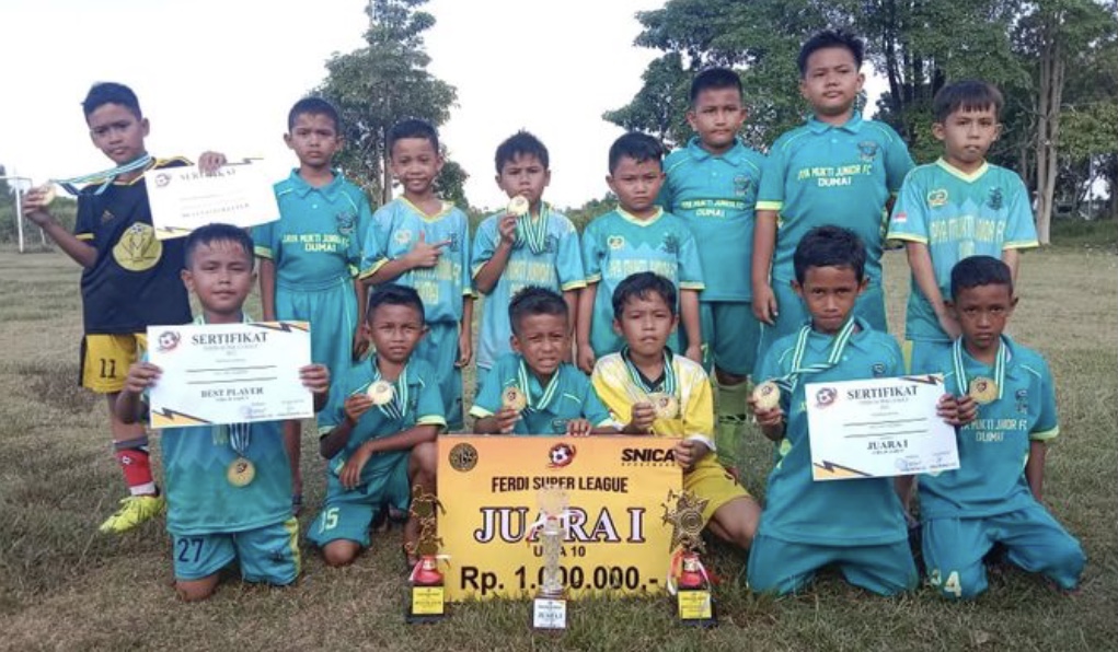 Jaya Mukti Junior FC Juara Ferdi Super League U-10