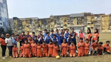 SSB Bunda Jakarta Sparing dengan SSB UMS di Hari Lahir Pancasila