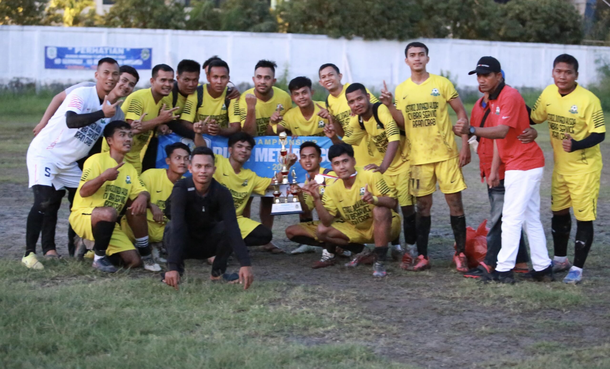 Cukup 1 Gol Saja, UHJH Sumut FC Juara Duta Metara Cup 2023