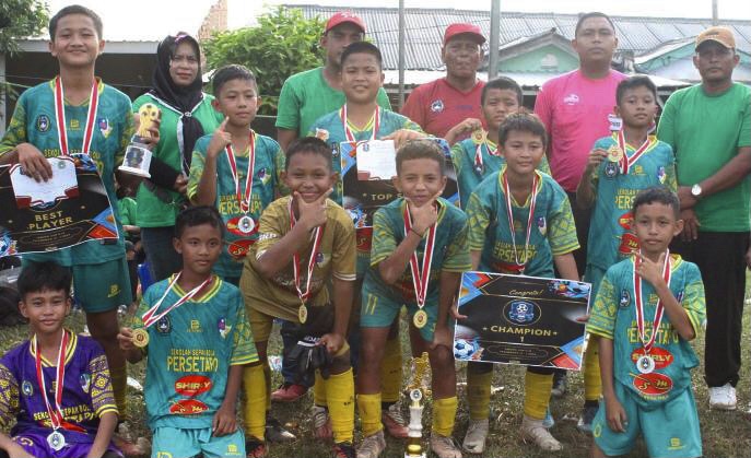 SSB Persetapo Panen Gelar Juara di Lebung Permai Cup U-12