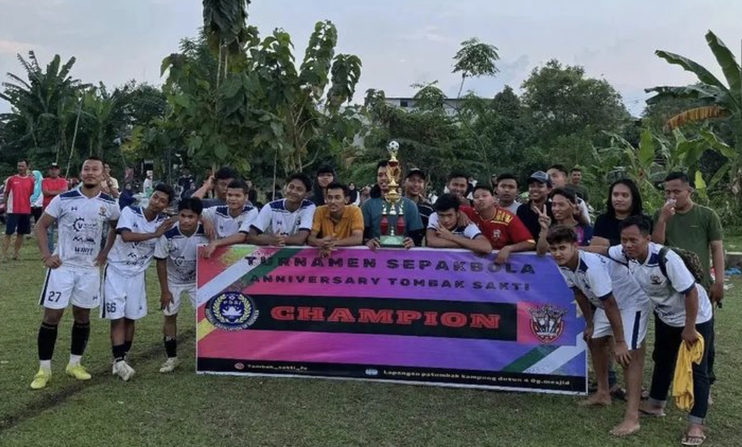Granat FC Rebut Gelar Juara Anniversary Tombak Sakti FC Edisi Perdana