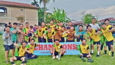 Kalah Tipis dari Tuan Rumah, Satu Tujuh FC Runner Up Trofeo Garuda Sakti Cup 1