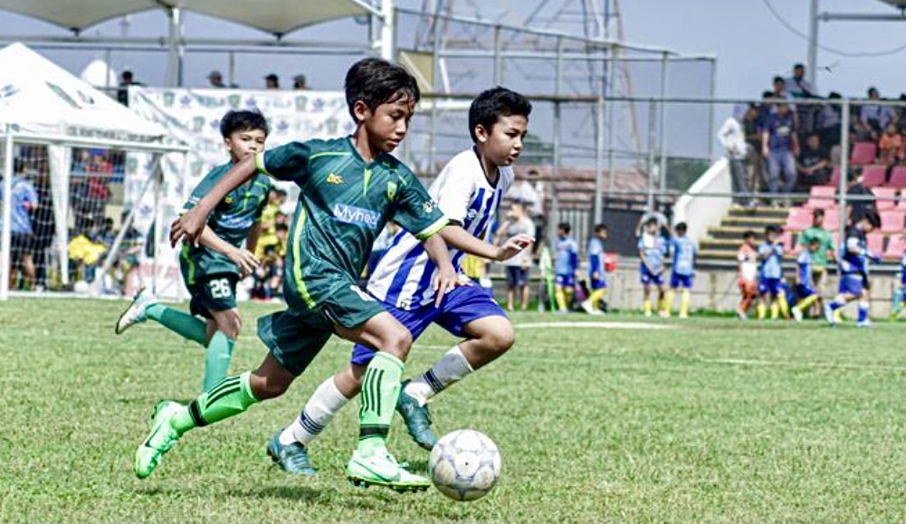 Tajimalela Salip CS Private di Puncak Klasemen Grup A CSL U-11