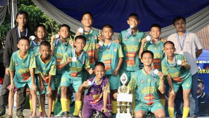 Menangi Adu Penalti SSB Persetapo U-12 Juara Festival Sepak Bola Peduli Anak