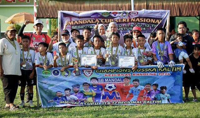 Raih Juara 3 Mandala Cup U-12 Kaltim, SSB Langlang Buana Melenggang ke Seri Nasional