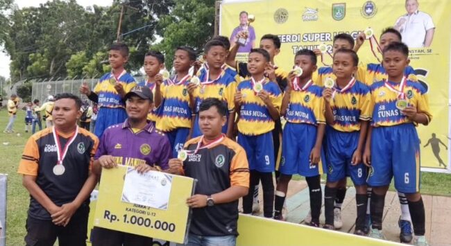 Ferdi Super League 2024: Hasil Seri di Laga Pamungkas Bawa PS Tunas Muda U-12 Finis di Tempat Kedua